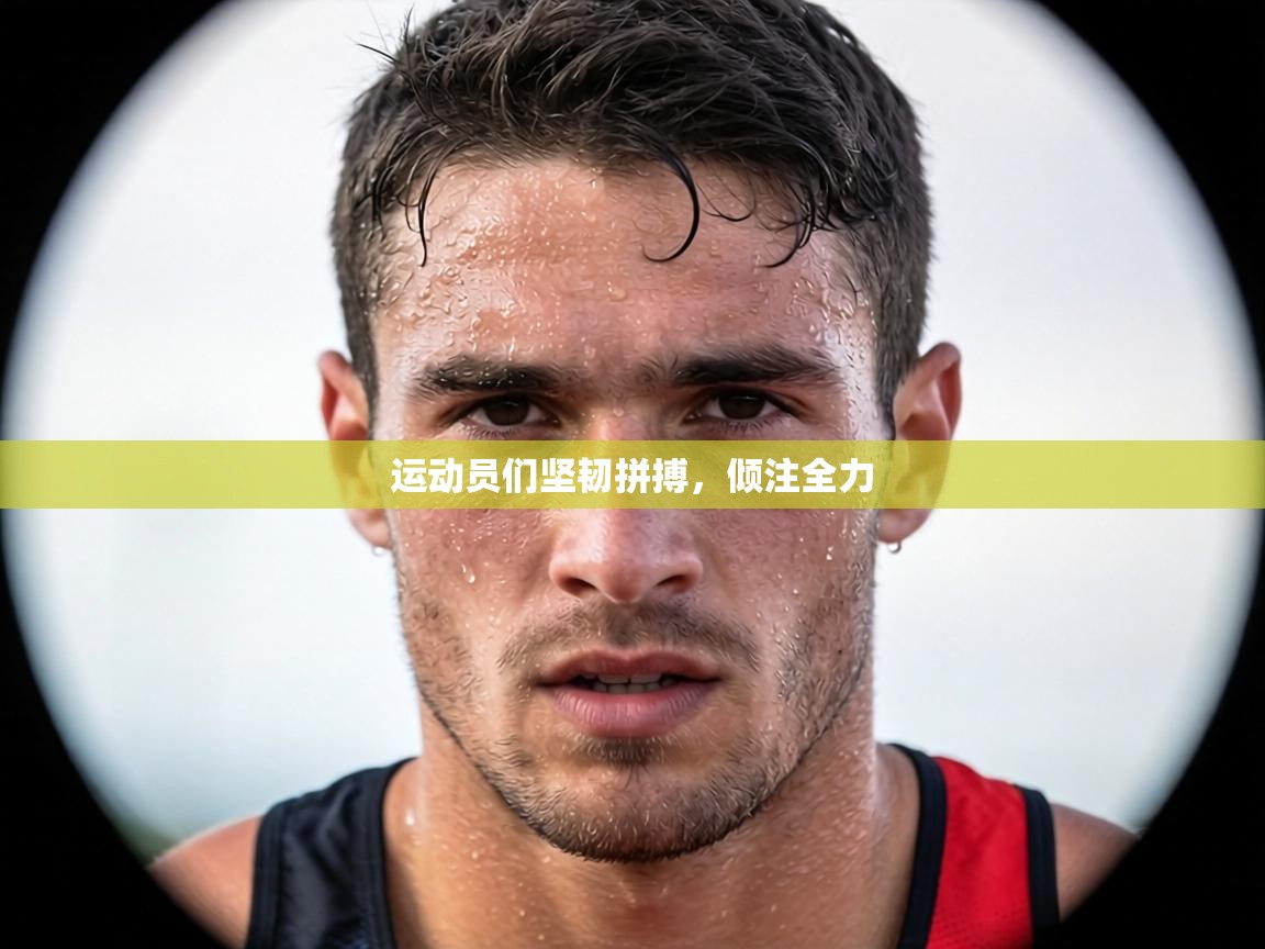 运动员们坚韧拼搏，倾注全力